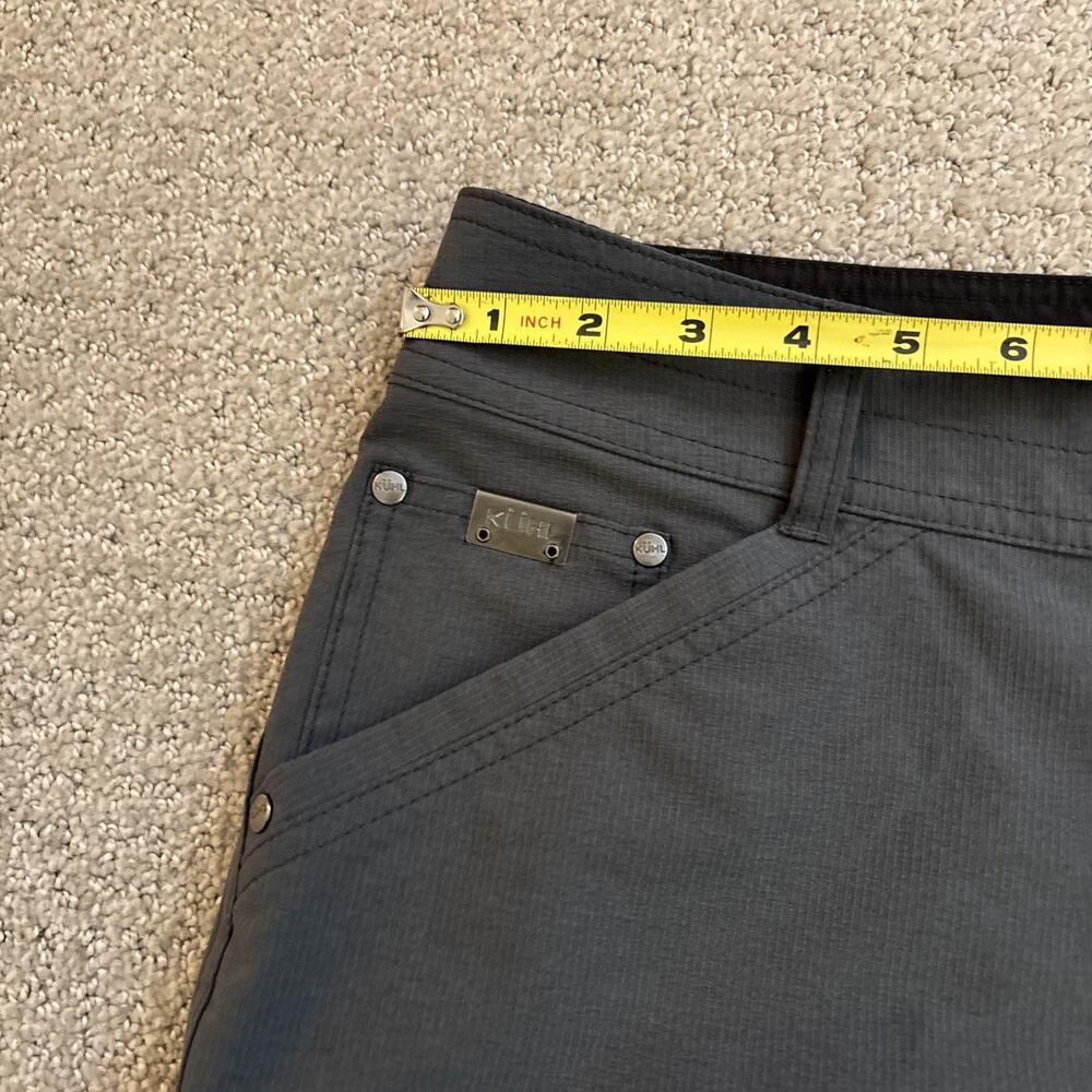 Kuhl Pants Mens 35/32 Gray Silencer Ripstop Outdoor Mountain Hiking Pockets - Picture 7 of 10
